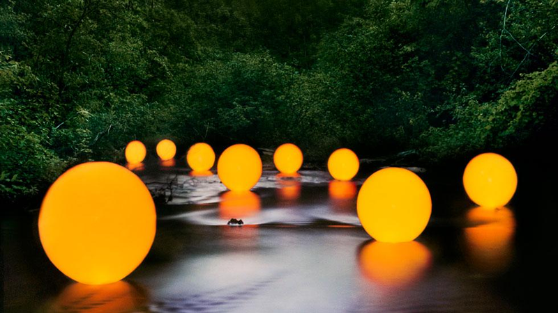 Illustration for article titled What Is The Meaning Of These Strange Glowing Shapes In The Wilderness?